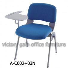 A-C002+03N 高級布絨會客椅連寫字板 